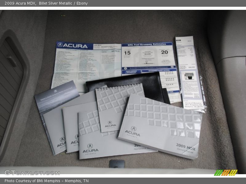 Billet Silver Metallic / Ebony 2009 Acura MDX