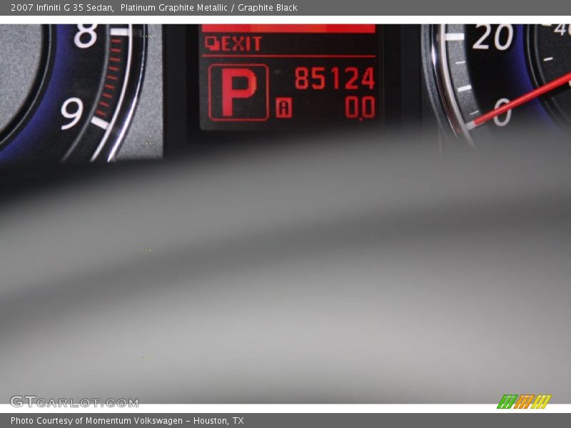 Platinum Graphite Metallic / Graphite Black 2007 Infiniti G 35 Sedan
