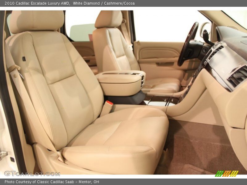 White Diamond / Cashmere/Cocoa 2010 Cadillac Escalade Luxury AWD