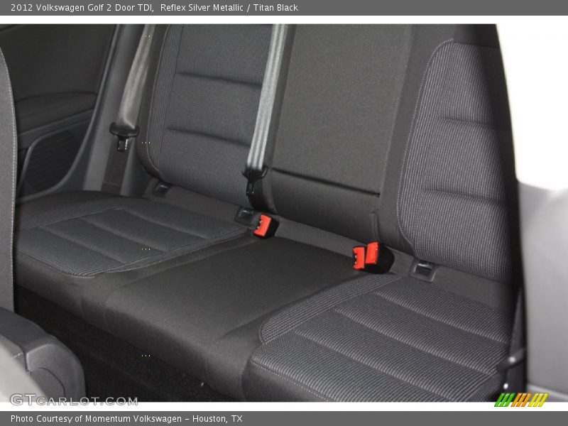 Reflex Silver Metallic / Titan Black 2012 Volkswagen Golf 2 Door TDI