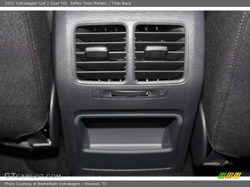 Reflex Silver Metallic / Titan Black 2012 Volkswagen Golf 2 Door TDI