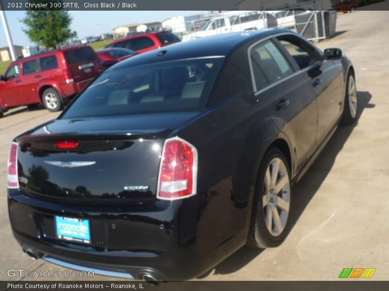 Gloss Black / Black 2012 Chrysler 300 SRT8