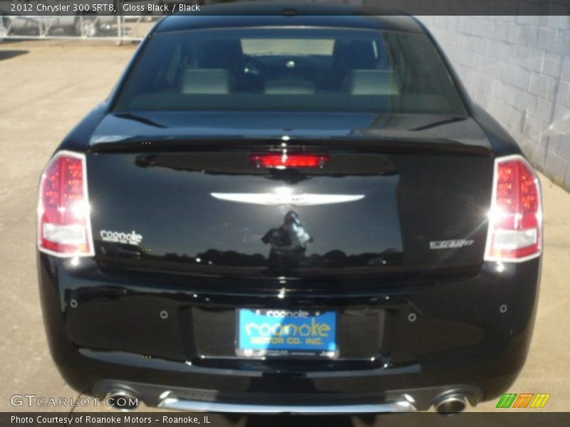 Gloss Black / Black 2012 Chrysler 300 SRT8