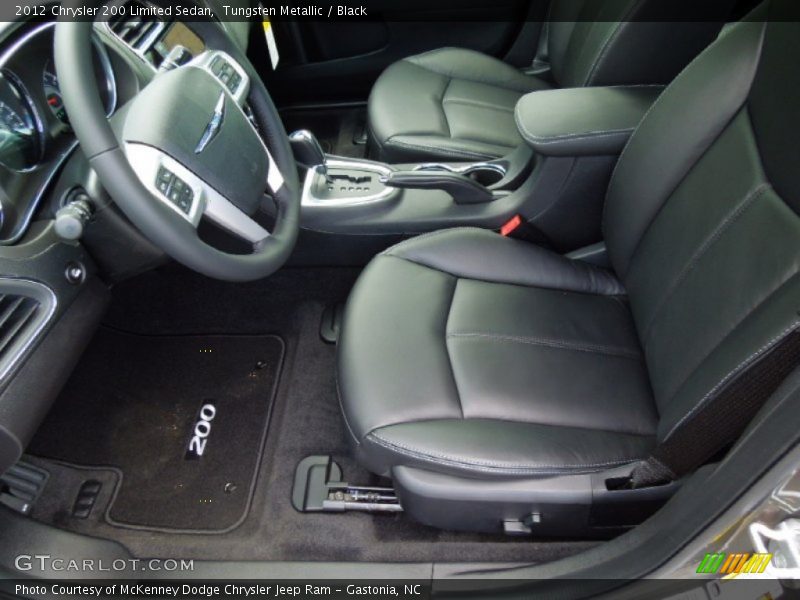  2012 200 Limited Sedan Black Interior