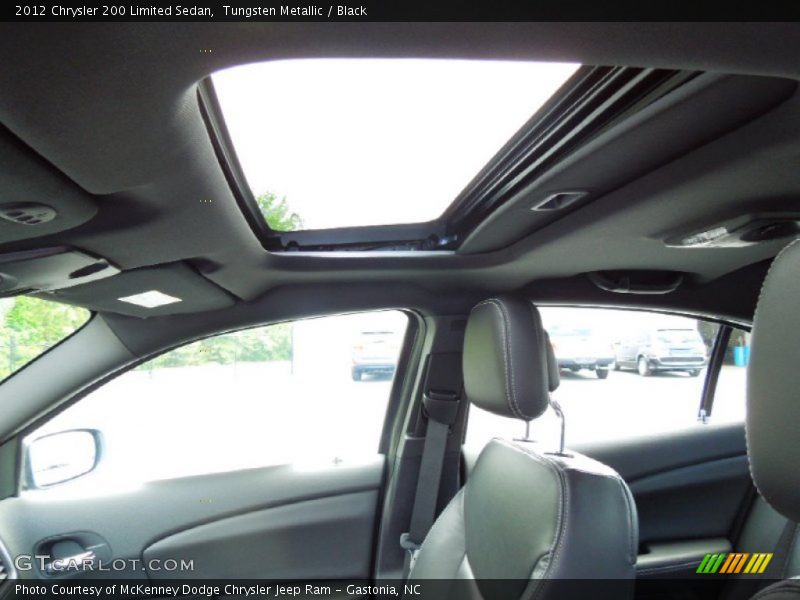 Tungsten Metallic / Black 2012 Chrysler 200 Limited Sedan