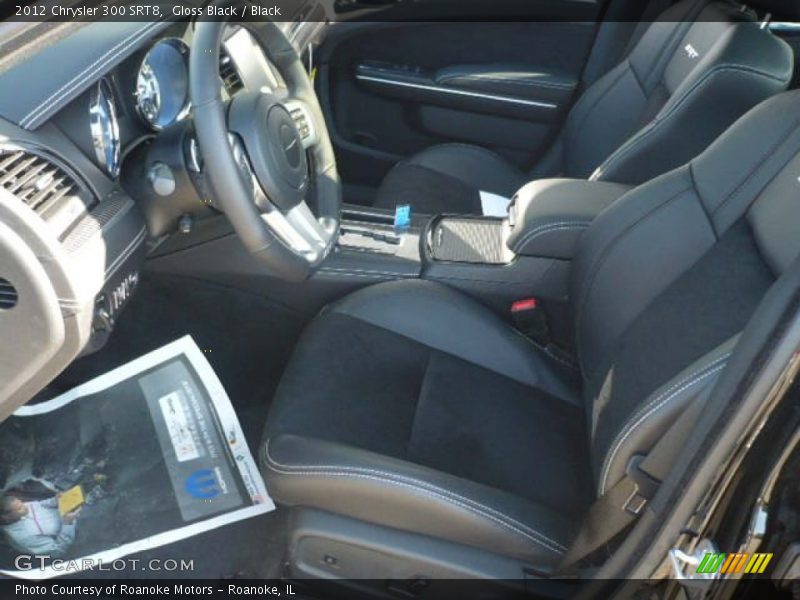 Gloss Black / Black 2012 Chrysler 300 SRT8