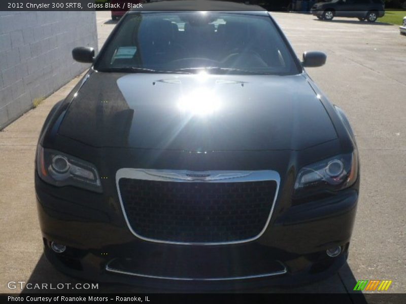 Gloss Black / Black 2012 Chrysler 300 SRT8