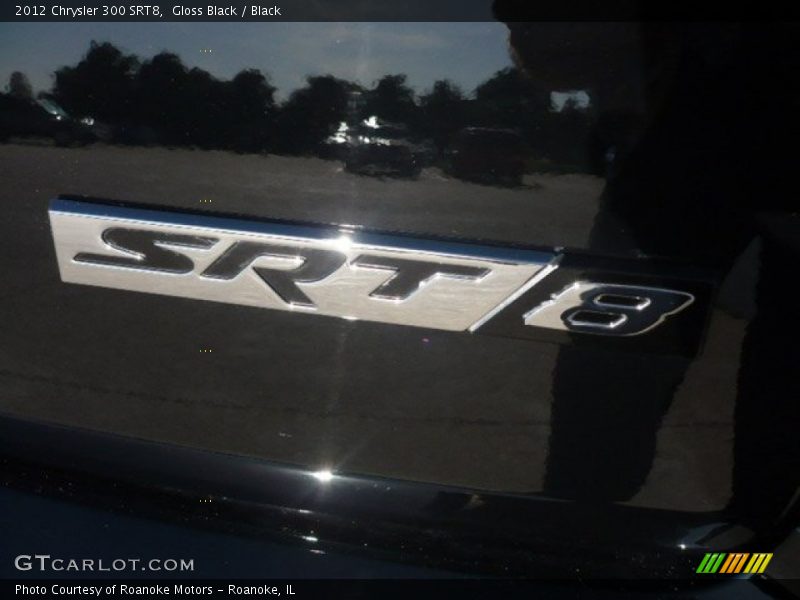 Gloss Black / Black 2012 Chrysler 300 SRT8