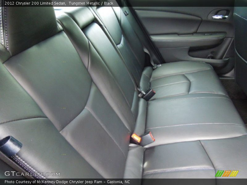 Tungsten Metallic / Black 2012 Chrysler 200 Limited Sedan