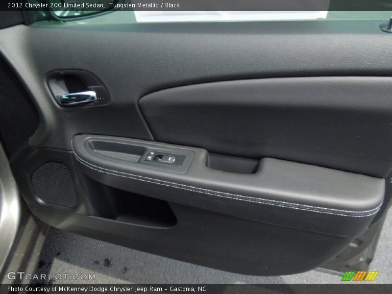 Tungsten Metallic / Black 2012 Chrysler 200 Limited Sedan
