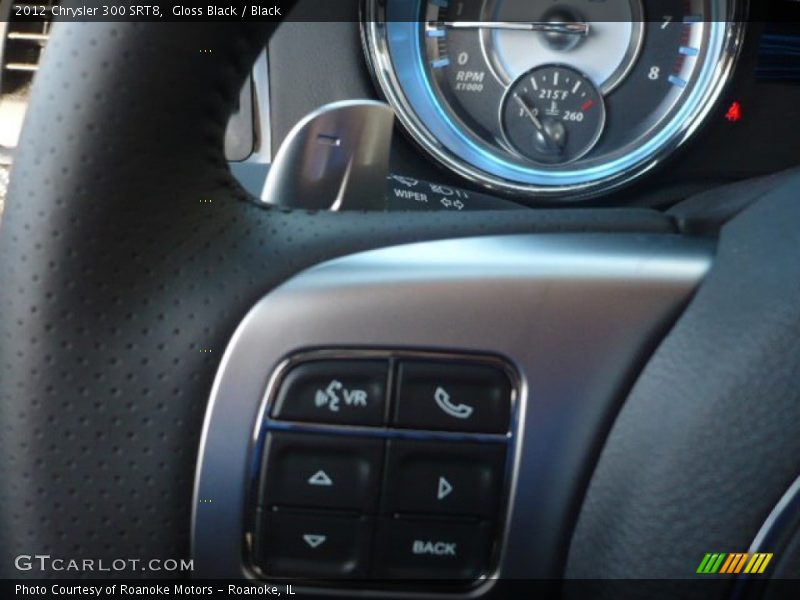 Gloss Black / Black 2012 Chrysler 300 SRT8