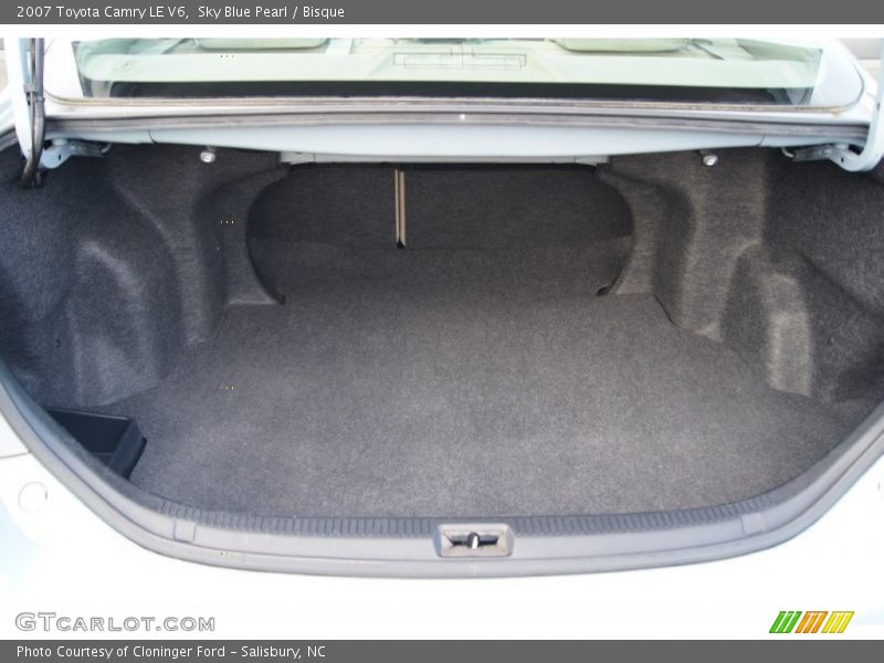 Sky Blue Pearl / Bisque 2007 Toyota Camry LE V6