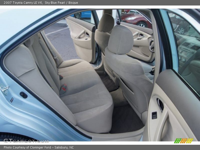 Sky Blue Pearl / Bisque 2007 Toyota Camry LE V6