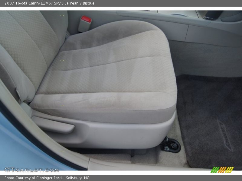 Sky Blue Pearl / Bisque 2007 Toyota Camry LE V6