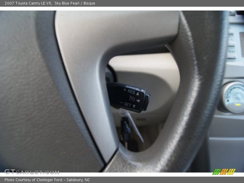 Sky Blue Pearl / Bisque 2007 Toyota Camry LE V6