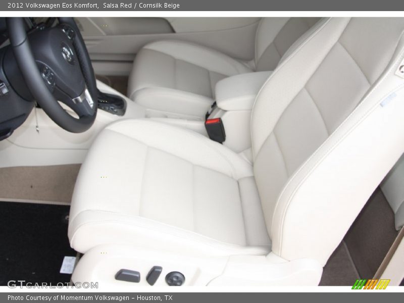 Salsa Red / Cornsilk Beige 2012 Volkswagen Eos Komfort
