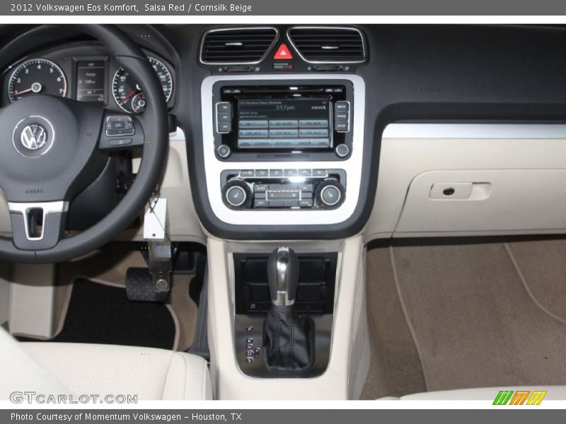 Salsa Red / Cornsilk Beige 2012 Volkswagen Eos Komfort