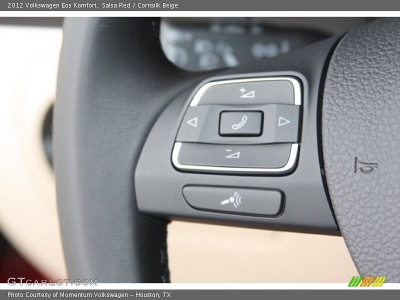 Salsa Red / Cornsilk Beige 2012 Volkswagen Eos Komfort