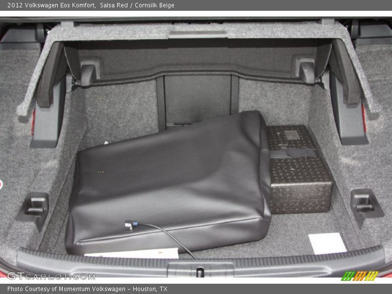 Salsa Red / Cornsilk Beige 2012 Volkswagen Eos Komfort