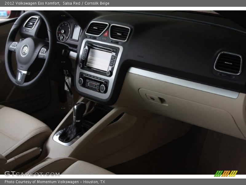 Salsa Red / Cornsilk Beige 2012 Volkswagen Eos Komfort