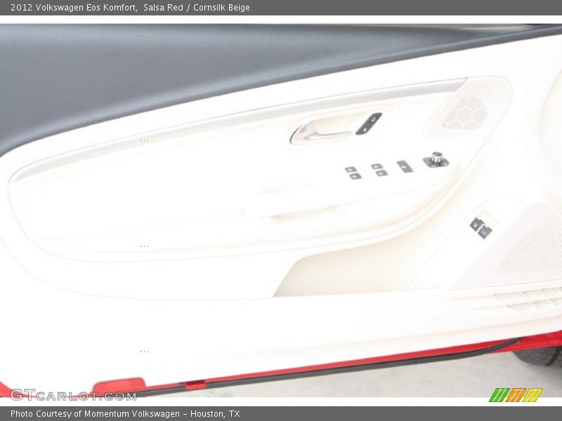 Salsa Red / Cornsilk Beige 2012 Volkswagen Eos Komfort