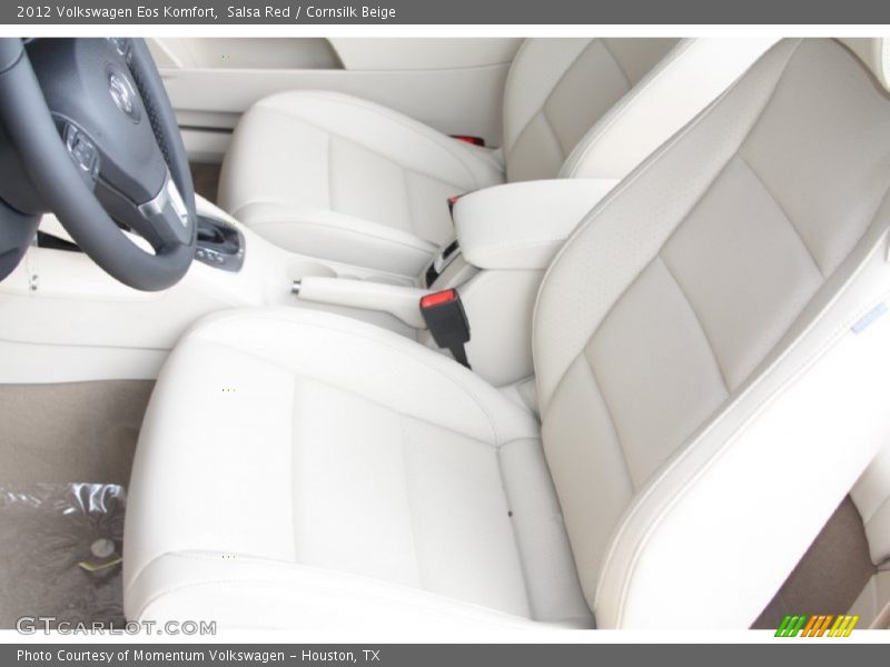 Salsa Red / Cornsilk Beige 2012 Volkswagen Eos Komfort