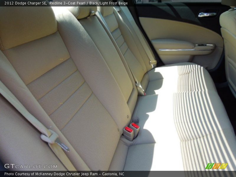 Redline 3-Coat Pearl / Black/Light Frost Beige 2012 Dodge Charger SE