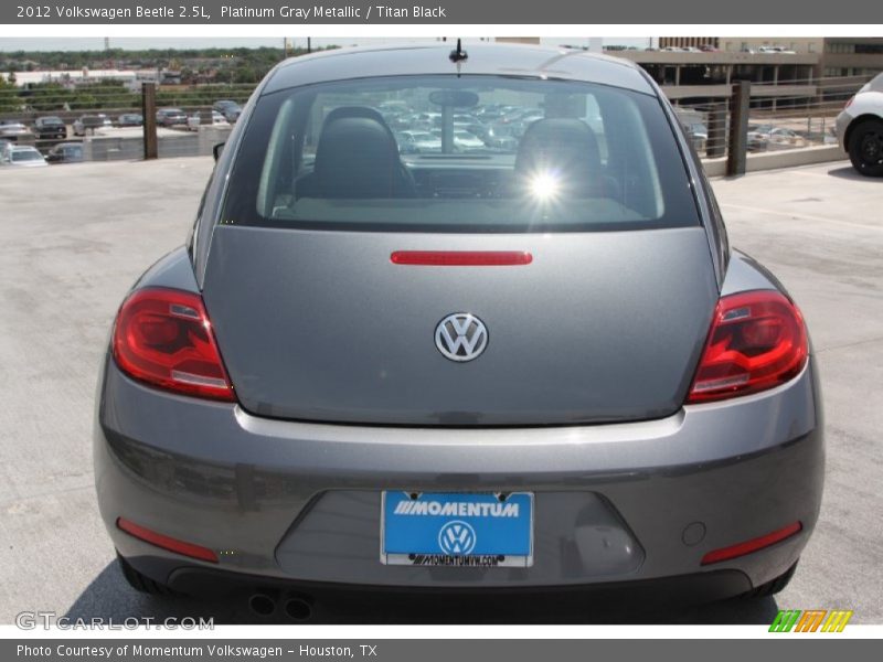 Platinum Gray Metallic / Titan Black 2012 Volkswagen Beetle 2.5L