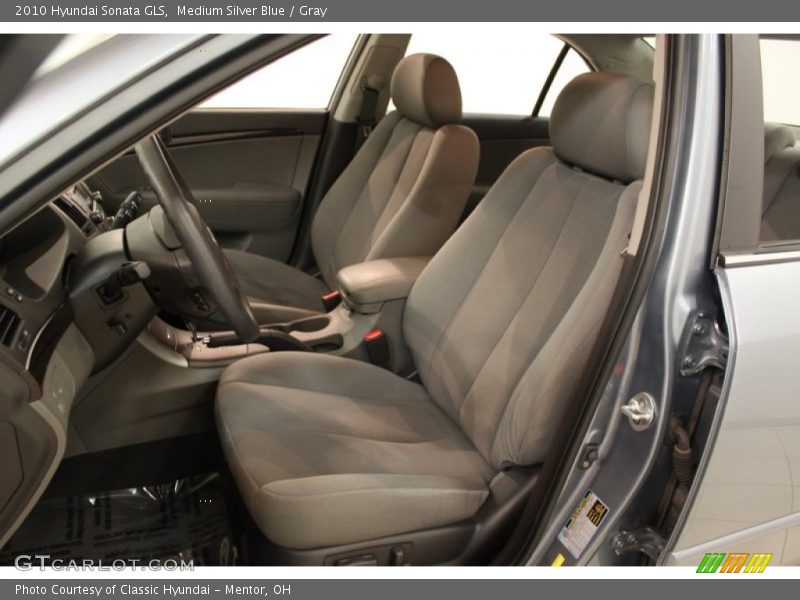 Medium Silver Blue / Gray 2010 Hyundai Sonata GLS