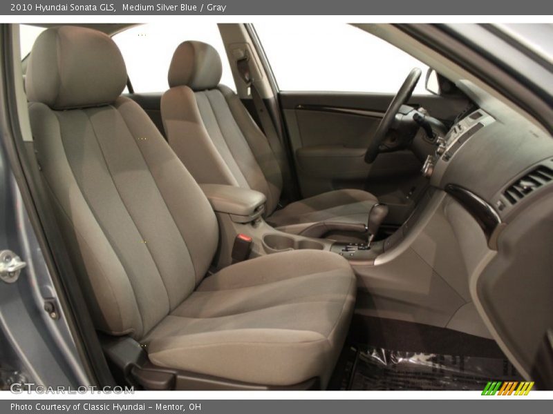 Medium Silver Blue / Gray 2010 Hyundai Sonata GLS