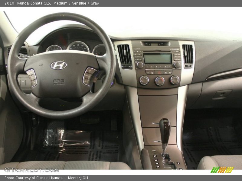 Medium Silver Blue / Gray 2010 Hyundai Sonata GLS