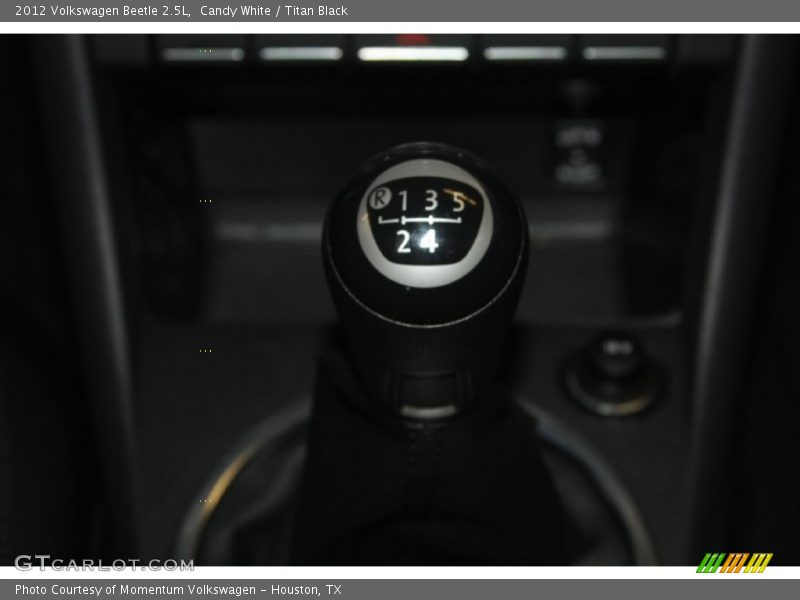  2012 Beetle 2.5L 5 Speed Manual Shifter