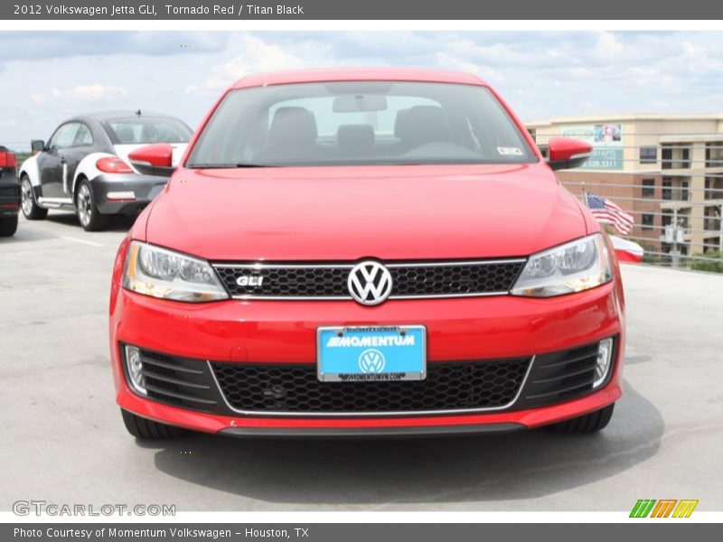 Tornado Red / Titan Black 2012 Volkswagen Jetta GLI