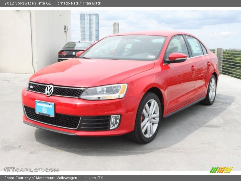 Tornado Red / Titan Black 2012 Volkswagen Jetta GLI