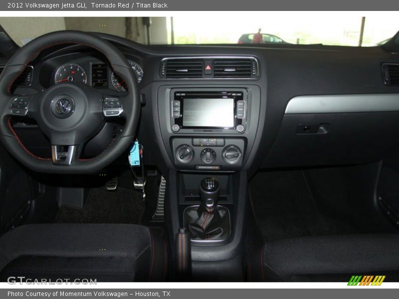 Tornado Red / Titan Black 2012 Volkswagen Jetta GLI