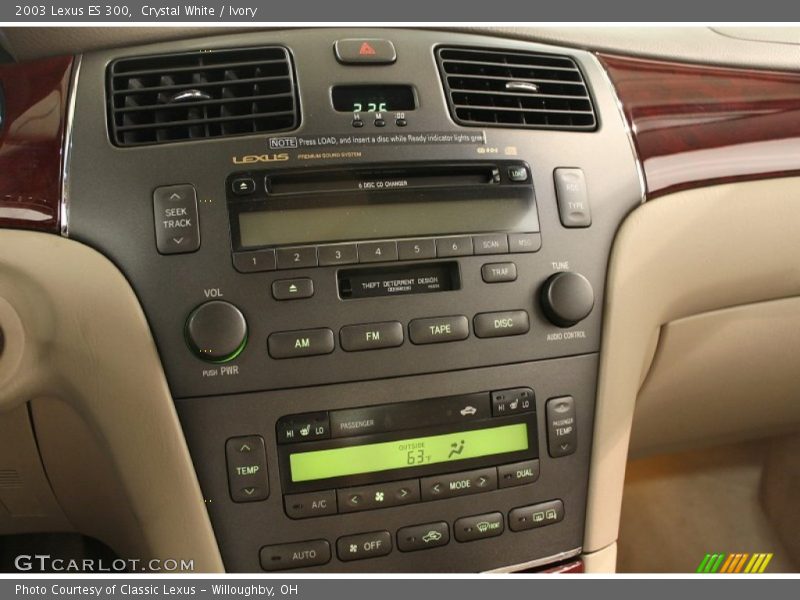 Crystal White / Ivory 2003 Lexus ES 300