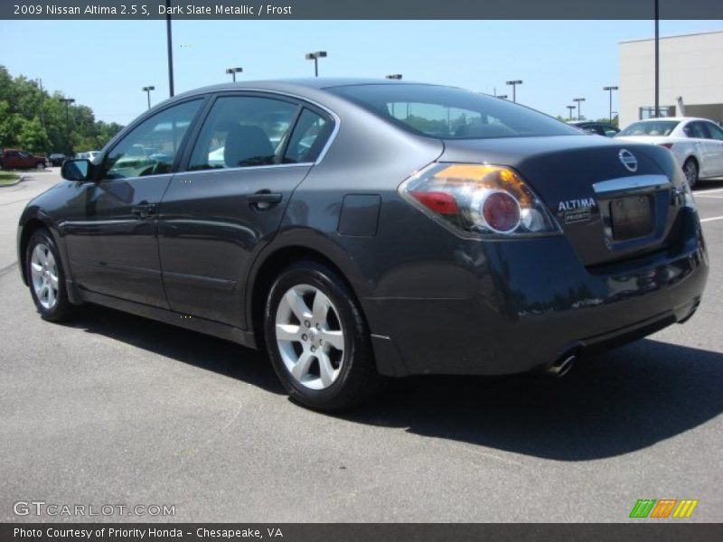 Dark Slate Metallic / Frost 2009 Nissan Altima 2.5 S