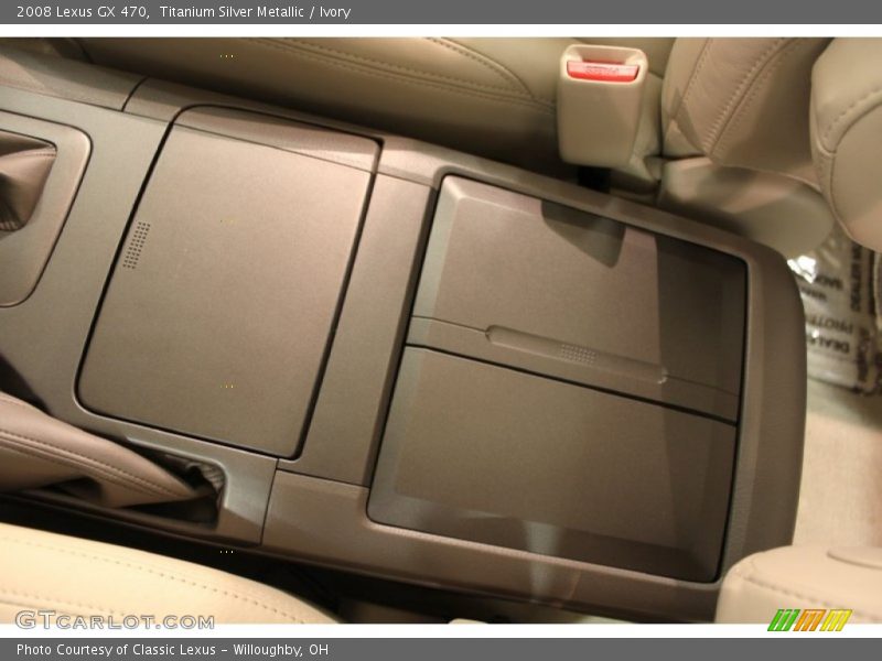 Titanium Silver Metallic / Ivory 2008 Lexus GX 470