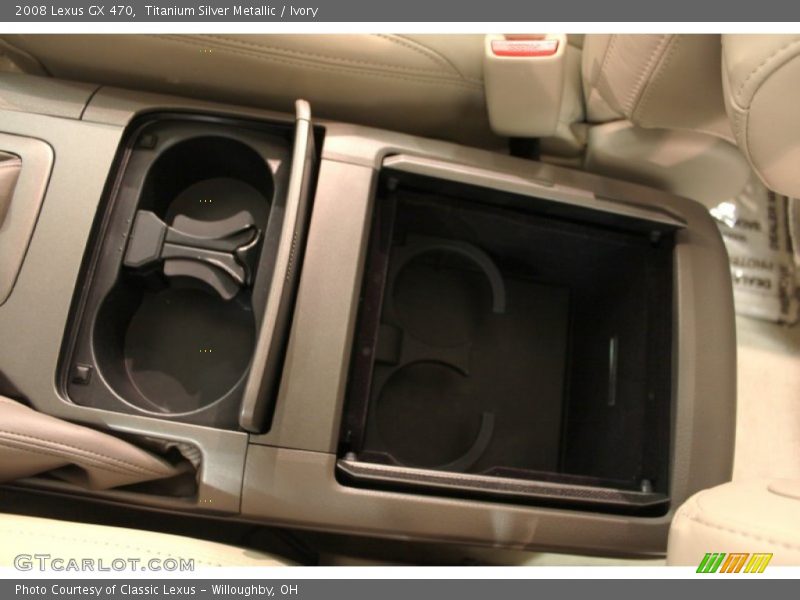 Titanium Silver Metallic / Ivory 2008 Lexus GX 470
