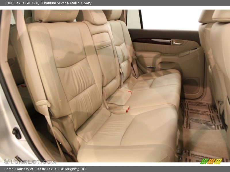 Titanium Silver Metallic / Ivory 2008 Lexus GX 470