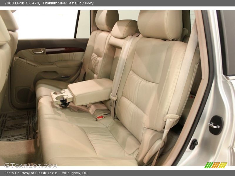 Titanium Silver Metallic / Ivory 2008 Lexus GX 470