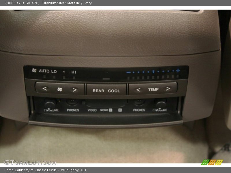 Titanium Silver Metallic / Ivory 2008 Lexus GX 470