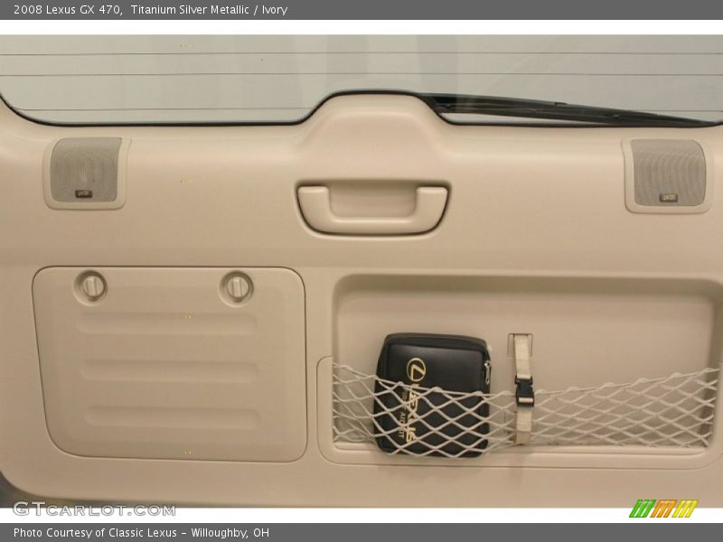 Titanium Silver Metallic / Ivory 2008 Lexus GX 470