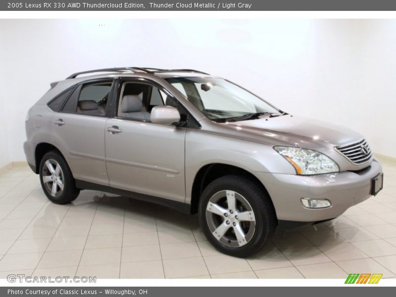 Thunder Cloud Metallic / Light Gray 2005 Lexus RX 330 AWD Thundercloud Edition