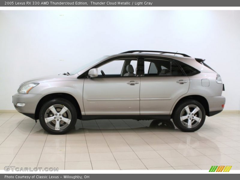 Thunder Cloud Metallic / Light Gray 2005 Lexus RX 330 AWD Thundercloud Edition