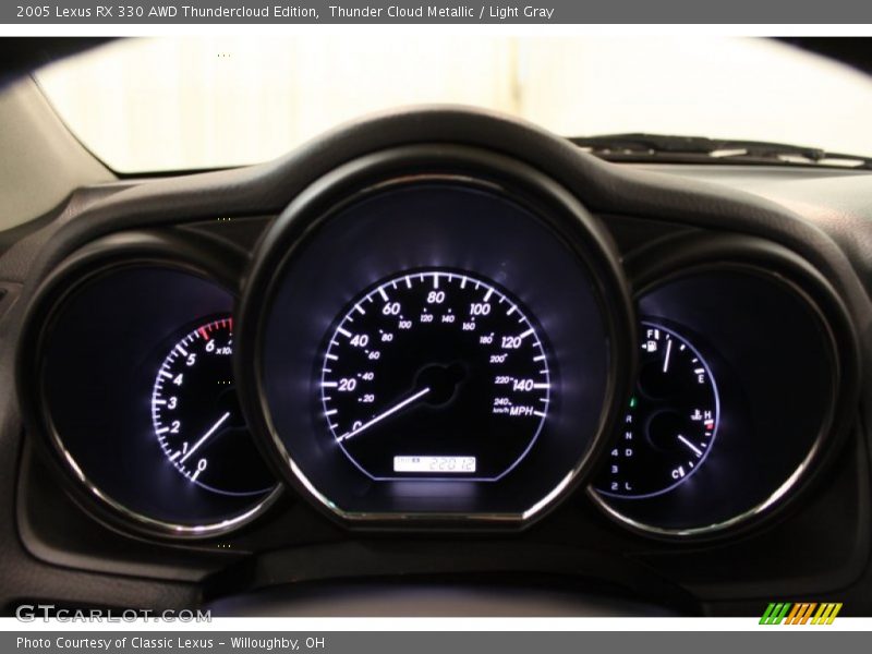 Thunder Cloud Metallic / Light Gray 2005 Lexus RX 330 AWD Thundercloud Edition