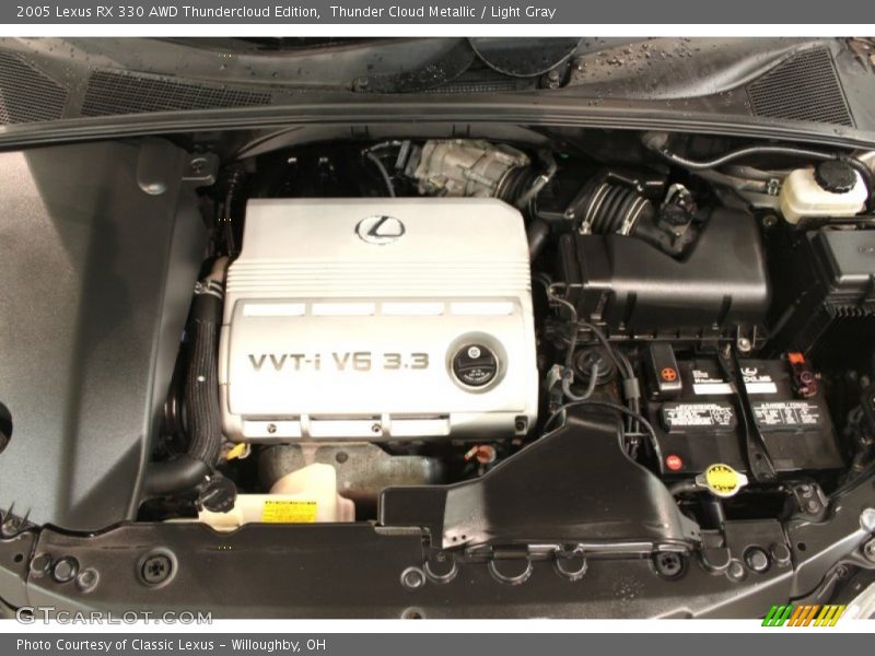 Thunder Cloud Metallic / Light Gray 2005 Lexus RX 330 AWD Thundercloud Edition