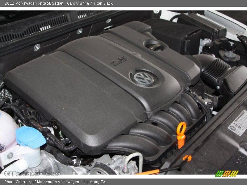 Candy White / Titan Black 2012 Volkswagen Jetta SE Sedan
