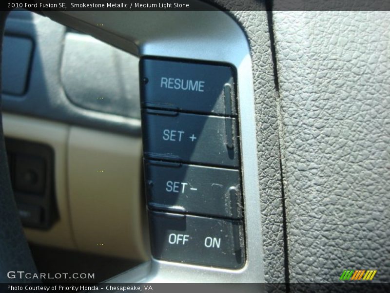 Smokestone Metallic / Medium Light Stone 2010 Ford Fusion SE
