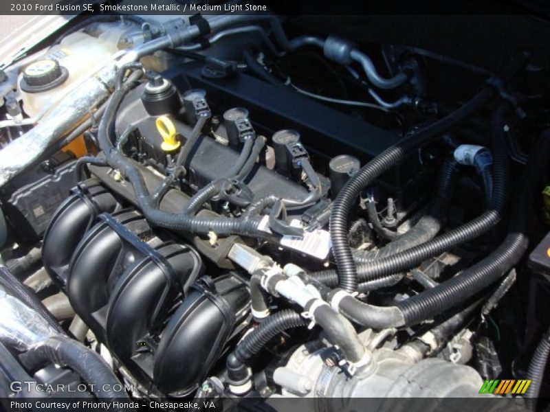 Smokestone Metallic / Medium Light Stone 2010 Ford Fusion SE